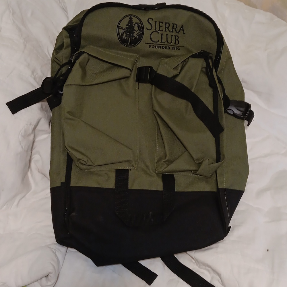 Sierra Club backpack